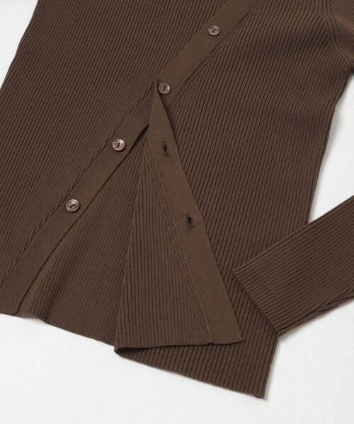 SENSE OF PLACE by URBAN RESEARCH / センスオブプレイス バイ アーバンリサーチ ニット・セーター | 『洗濯可』アシメデザインリブセーター | 詳細14