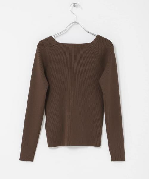 SENSE OF PLACE by URBAN RESEARCH / センスオブプレイス バイ アーバンリサーチ ニット・セーター | 『洗濯可』アシメデザインリブセーター | 詳細15