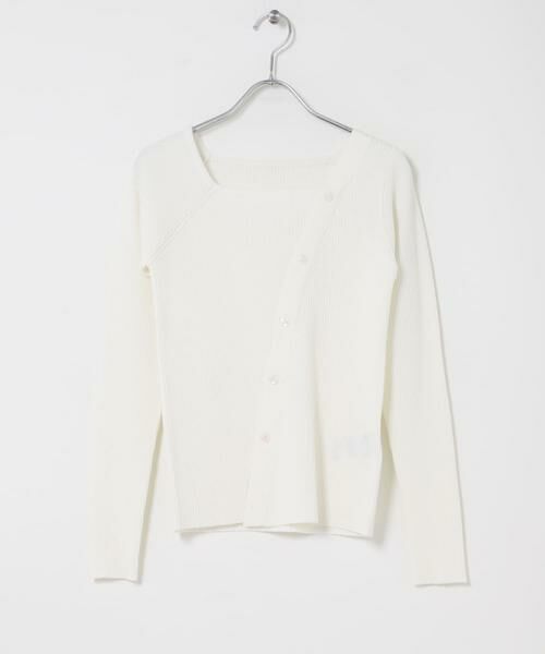 SENSE OF PLACE by URBAN RESEARCH / センスオブプレイス バイ アーバンリサーチ ニット・セーター | 『洗濯可』アシメデザインリブセーター | 詳細22