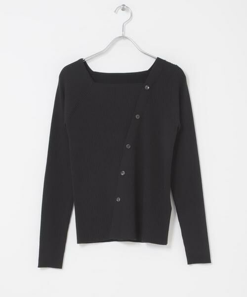 SENSE OF PLACE by URBAN RESEARCH / センスオブプレイス バイ アーバンリサーチ ニット・セーター | 『洗濯可』アシメデザインリブセーター | 詳細27