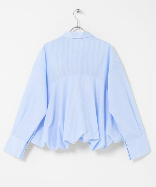 SENSE OF PLACE by URBAN RESEARCH / センスオブプレイス バイ アーバンリサーチ シャツ・ブラウス | 『イージーケア』シルバーボタンバルーンシャツ | 詳細9