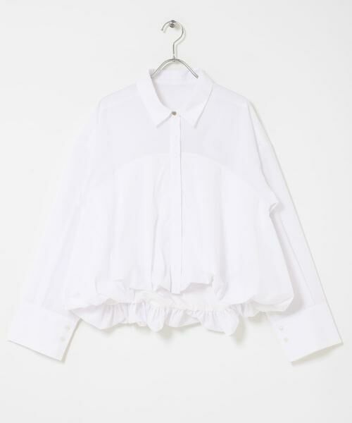 SENSE OF PLACE by URBAN RESEARCH / センスオブプレイス バイ アーバンリサーチ シャツ・ブラウス | 『イージーケア』シルバーボタンバルーンシャツ | 詳細16