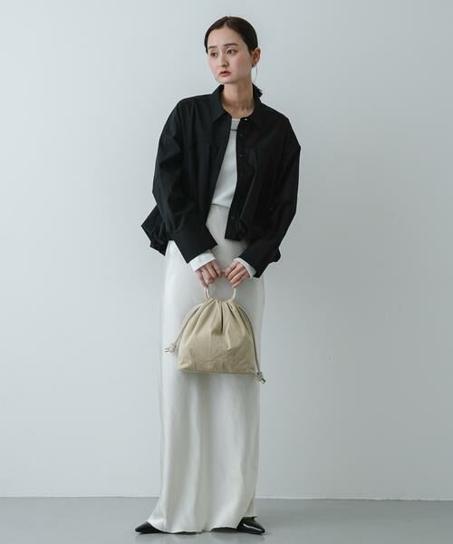 SENSE OF PLACE by URBAN RESEARCH / センスオブプレイス バイ アーバンリサーチ シャツ・ブラウス | 『イージーケア』シルバーボタンバルーンシャツ | 詳細20