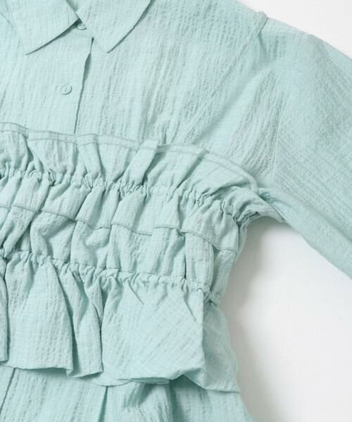 SENSE OF PLACE by URBAN RESEARCH / センスオブプレイス バイ アーバンリサーチ Tシャツ | シャーリングビスチェセットシャツ | 詳細9