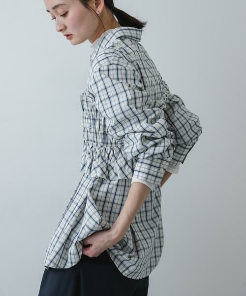 SENSE OF PLACE by URBAN RESEARCH / センスオブプレイス バイ アーバンリサーチ Tシャツ | シャーリングビスチェセットシャツ | 詳細9