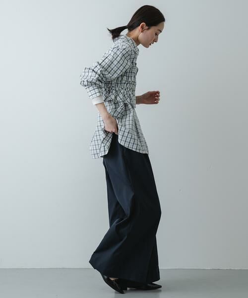 SENSE OF PLACE by URBAN RESEARCH / センスオブプレイス バイ アーバンリサーチ Tシャツ | シャーリングビスチェセットシャツ | 詳細12