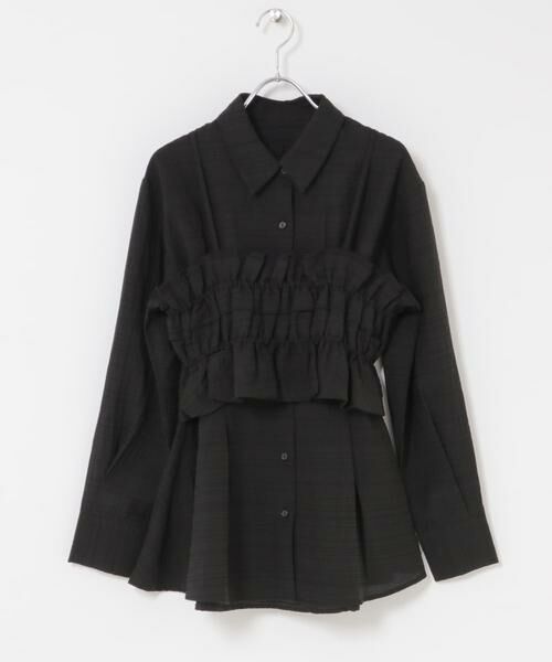 SENSE OF PLACE by URBAN RESEARCH / センスオブプレイス バイ アーバンリサーチ Tシャツ | シャーリングビスチェセットシャツ | 詳細26