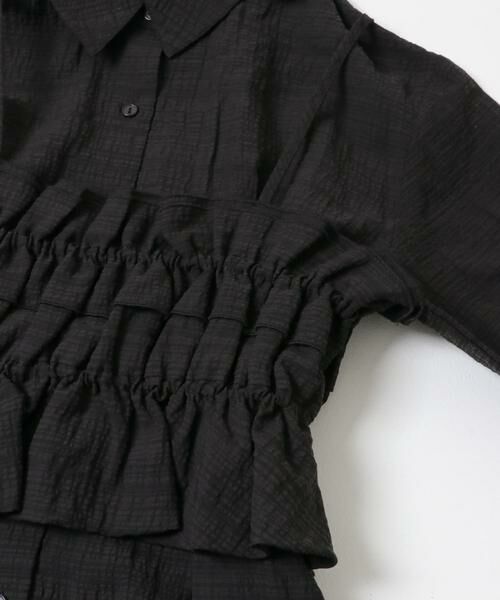 SENSE OF PLACE by URBAN RESEARCH / センスオブプレイス バイ アーバンリサーチ Tシャツ | シャーリングビスチェセットシャツ | 詳細27