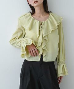 SENSE OF PLACE by URBAN RESEARCH / センスオブプレイス バイ アーバンリサーチ Tシャツ | ラッフルブラウス