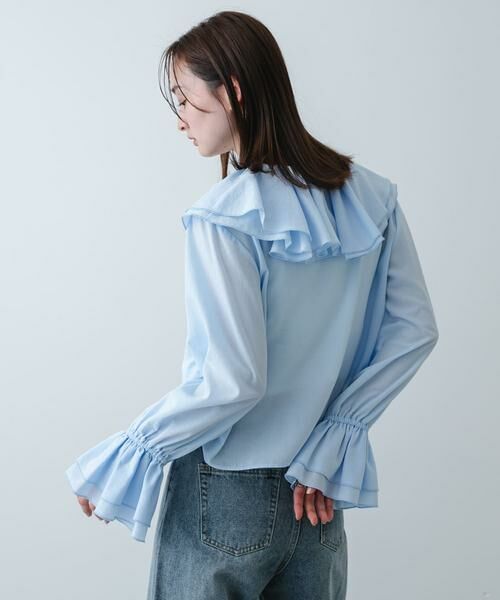 SENSE OF PLACE by URBAN RESEARCH / センスオブプレイス バイ アーバンリサーチ Tシャツ | ラッフルブラウス | 詳細2