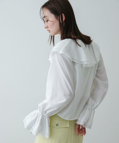 SENSE OF PLACE by URBAN RESEARCH / センスオブプレイス バイ アーバンリサーチ Tシャツ | ラッフルブラウス | 詳細12