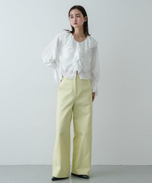 SENSE OF PLACE by URBAN RESEARCH / センスオブプレイス バイ アーバンリサーチ Tシャツ | ラッフルブラウス | 詳細13