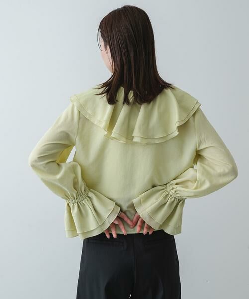 SENSE OF PLACE by URBAN RESEARCH / センスオブプレイス バイ アーバンリサーチ Tシャツ | ラッフルブラウス | 詳細18