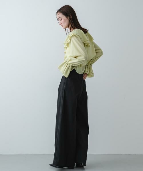 SENSE OF PLACE by URBAN RESEARCH / センスオブプレイス バイ アーバンリサーチ Tシャツ | ラッフルブラウス | 詳細20