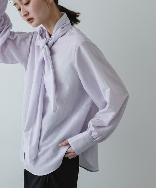 SENSE OF PLACE by URBAN RESEARCH / センスオブプレイス バイ アーバンリサーチ シャツ・ブラウス | 『イージーケア』ボウタイリボンブラウス | 詳細11