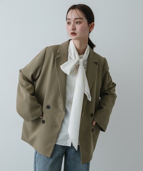 SENSE OF PLACE by URBAN RESEARCH / センスオブプレイス バイ アーバンリサーチ シャツ・ブラウス | 『イージーケア』ボウタイリボンブラウス | 詳細22