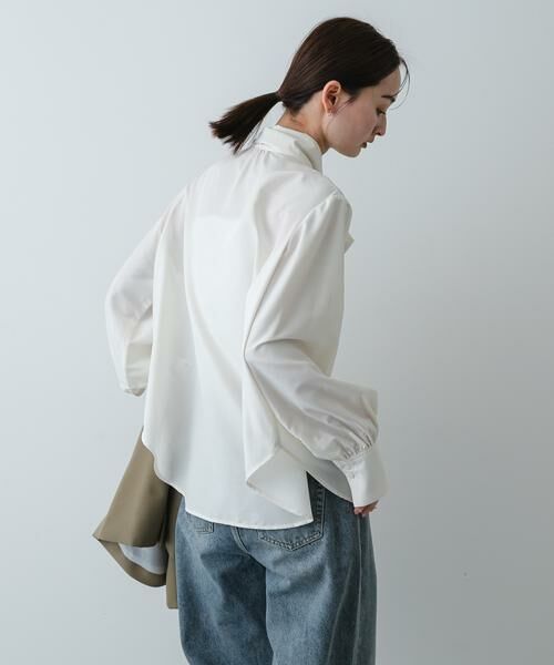 SENSE OF PLACE by URBAN RESEARCH / センスオブプレイス バイ アーバンリサーチ シャツ・ブラウス | 『イージーケア』ボウタイリボンブラウス | 詳細24