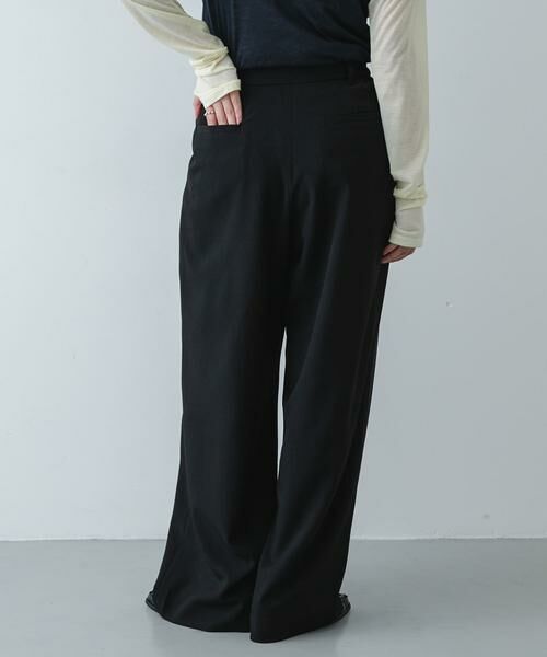 SENSE OF PLACE by URBAN RESEARCH / センスオブプレイス バイ アーバンリサーチ その他パンツ | 『イージーケア/速乾/UVカット/接触冷感』ツータックルーズスラックス | 詳細10