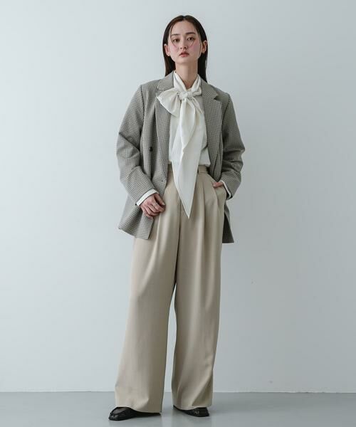 SENSE OF PLACE by URBAN RESEARCH / センスオブプレイス バイ アーバンリサーチ その他パンツ | 『イージーケア/速乾/UVカット/接触冷感』ツータックルーズスラックス | 詳細27