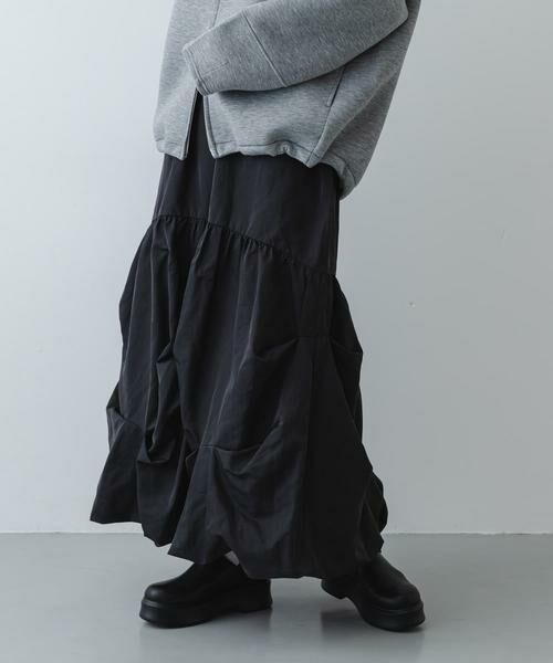 SENSE OF PLACE by URBAN RESEARCH / センスオブプレイス バイ アーバンリサーチ スカート | タックバルーンスカート | 詳細8
