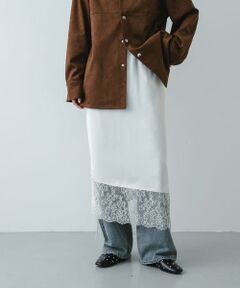 SENSE OF PLACE by URBAN RESEARCH / センスオブプレイス バイ アーバンリサーチ スカート | アシメレースヘムスカート