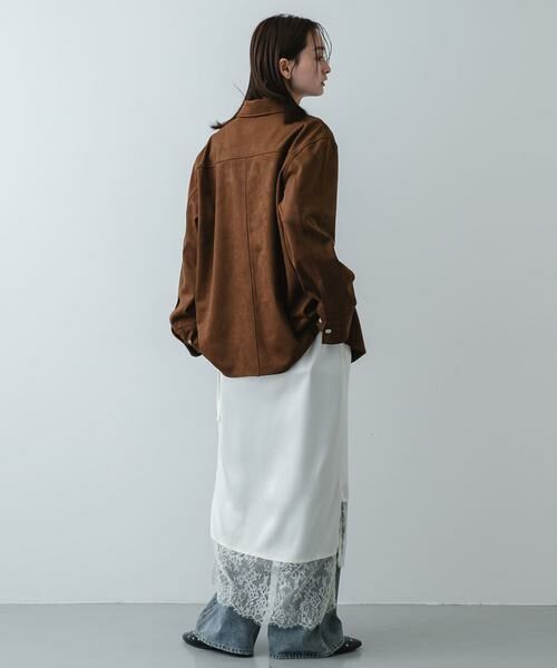 SENSE OF PLACE by URBAN RESEARCH / センスオブプレイス バイ アーバンリサーチ スカート | アシメレースヘムスカート | 詳細4