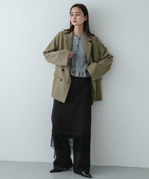 SENSE OF PLACE by URBAN RESEARCH / センスオブプレイス バイ アーバンリサーチ スカート | アシメレースヘムスカート | 詳細10