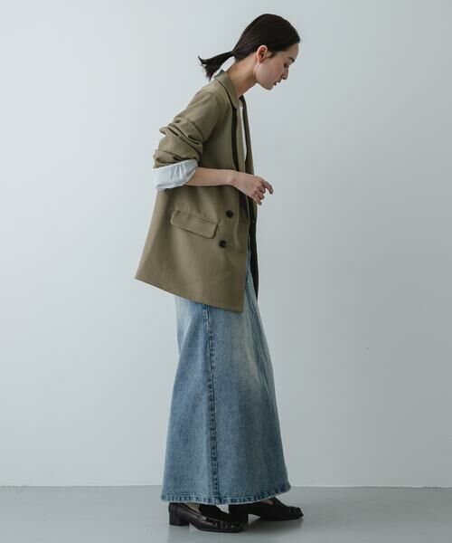 SENSE OF PLACE by URBAN RESEARCH / センスオブプレイス バイ アーバンリサーチ スカート | セミフレアデニムスカート | 詳細6