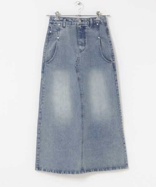 SENSE OF PLACE by URBAN RESEARCH / センスオブプレイス バイ アーバンリサーチ スカート | セミフレアデニムスカート | 詳細7