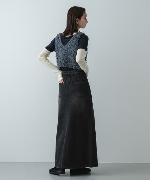 SENSE OF PLACE by URBAN RESEARCH / センスオブプレイス バイ アーバンリサーチ スカート | セミフレアデニムスカート | 詳細19