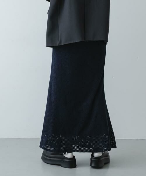 SENSE OF PLACE by URBAN RESEARCH / センスオブプレイス バイ アーバンリサーチ スカート | FSパンチングナロースカート | 詳細2