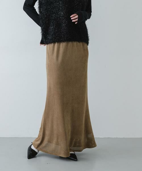SENSE OF PLACE by URBAN RESEARCH / センスオブプレイス バイ アーバンリサーチ スカート | FSパンチングナロースカート | 詳細12