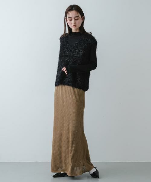 SENSE OF PLACE by URBAN RESEARCH / センスオブプレイス バイ アーバンリサーチ スカート | FSパンチングナロースカート | 詳細14