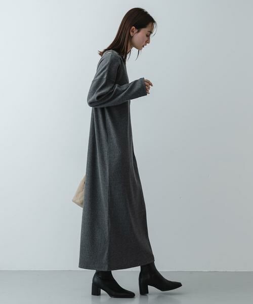 SENSE OF PLACE by URBAN RESEARCH / センスオブプレイス バイ アーバンリサーチ ワンピース | レイヤードネックリブワンピース | 詳細5