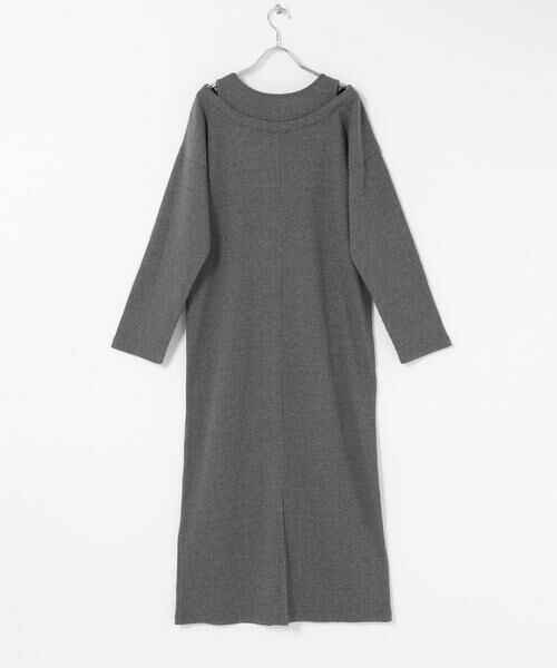 SENSE OF PLACE by URBAN RESEARCH / センスオブプレイス バイ アーバンリサーチ ワンピース | レイヤードネックリブワンピース | 詳細9