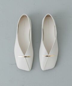 SENSE OF PLACE by URBAN RESEARCH / センスオブプレイス バイ アーバンリサーチ シューズ | 『抗菌』スクエアカットフラットシューズ