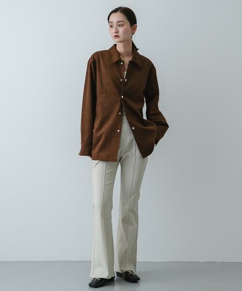 SENSE OF PLACE by URBAN RESEARCH / センスオブプレイス バイ アーバンリサーチ シューズ | 『抗菌』スクエアカットフラットシューズ | 詳細3