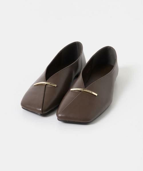 SENSE OF PLACE by URBAN RESEARCH / センスオブプレイス バイ アーバンリサーチ シューズ | 『抗菌』スクエアカットフラットシューズ | 詳細4