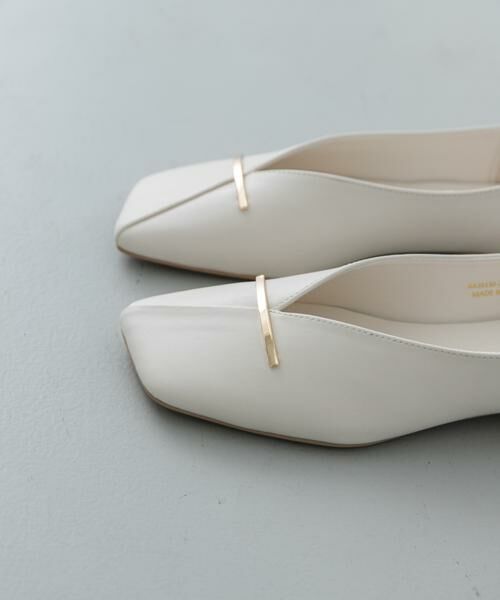 SENSE OF PLACE by URBAN RESEARCH / センスオブプレイス バイ アーバンリサーチ シューズ | 『抗菌』スクエアカットフラットシューズ | 詳細9