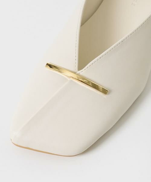 SENSE OF PLACE by URBAN RESEARCH / センスオブプレイス バイ アーバンリサーチ シューズ | 『抗菌』スクエアカットフラットシューズ | 詳細11