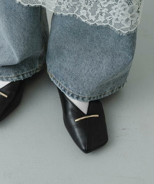 SENSE OF PLACE by URBAN RESEARCH / センスオブプレイス バイ アーバンリサーチ シューズ | 『抗菌』スクエアカットフラットシューズ | 詳細12