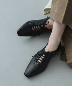 SENSE OF PLACE by URBAN RESEARCH / センスオブプレイス バイ アーバンリサーチ シューズ | 『抗菌』ギャザーレースアップシューズ