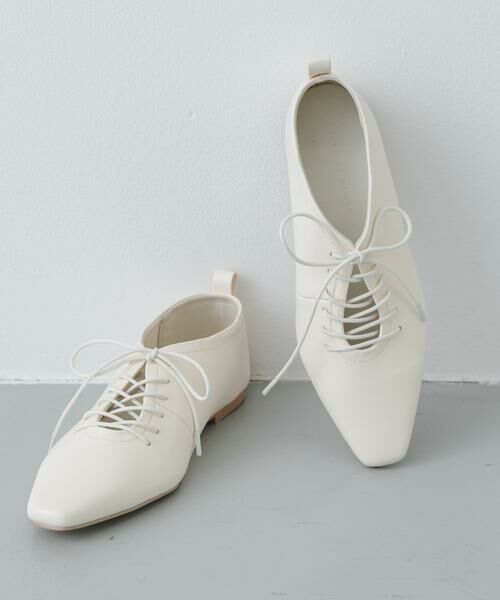 SENSE OF PLACE by URBAN RESEARCH / センスオブプレイス バイ アーバンリサーチ シューズ | 『抗菌』ギャザーレースアップシューズ | 詳細2