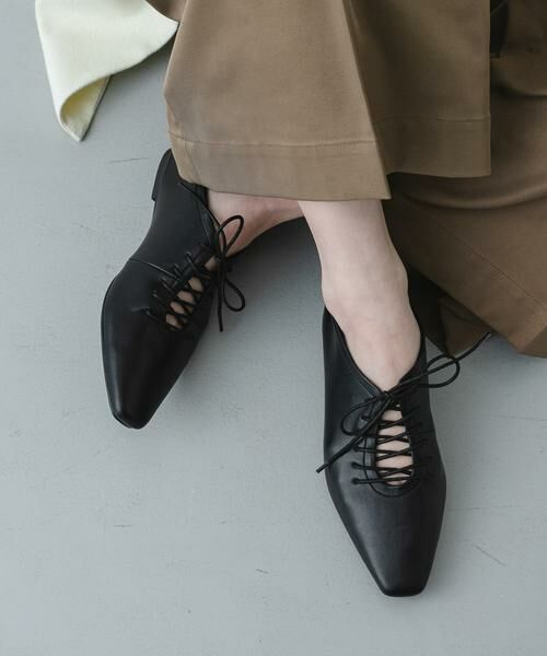 SENSE OF PLACE by URBAN RESEARCH / センスオブプレイス バイ アーバンリサーチ シューズ | 『抗菌』ギャザーレースアップシューズ | 詳細6