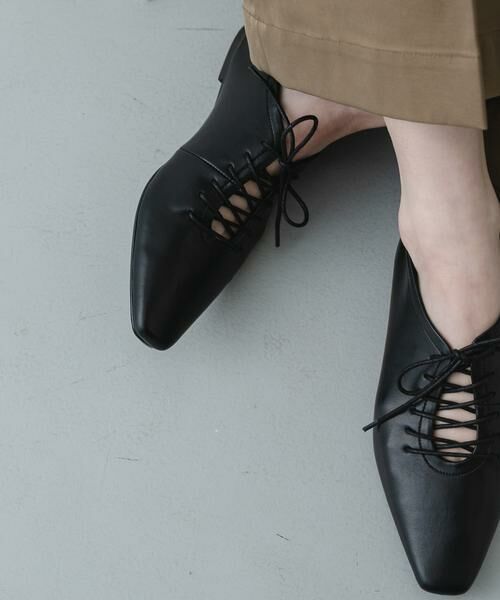 SENSE OF PLACE by URBAN RESEARCH / センスオブプレイス バイ アーバンリサーチ シューズ | 『抗菌』ギャザーレースアップシューズ | 詳細7