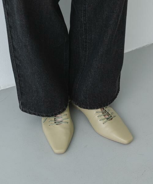 SENSE OF PLACE by URBAN RESEARCH / センスオブプレイス バイ アーバンリサーチ シューズ | 『抗菌』ギャザーレースアップシューズ | 詳細14