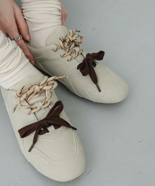 SENSE OF PLACE by URBAN RESEARCH / センスオブプレイス バイ アーバンリサーチ スニーカー | ツインコードフラットスニーカー | 詳細15
