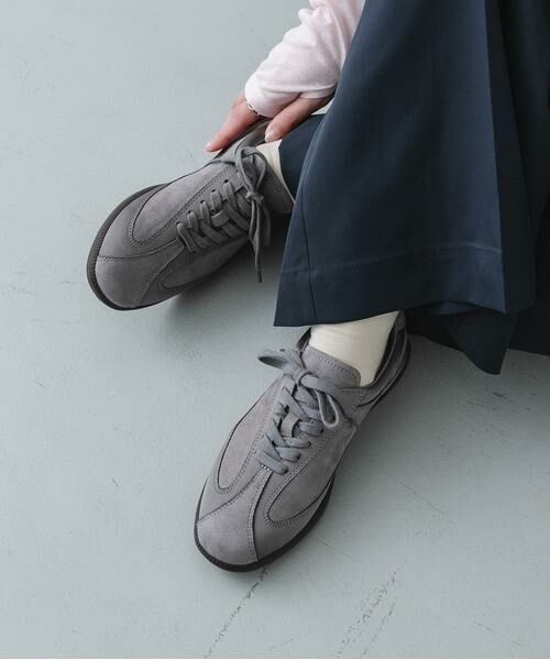 SENSE OF PLACE by URBAN RESEARCH / センスオブプレイス バイ アーバンリサーチ スニーカー | 『抗菌/消臭』コンビジャーマントレーナースニーカー（グレー）