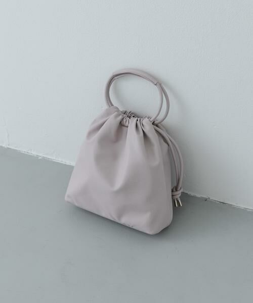 SENSE OF PLACE by URBAN RESEARCH / センスオブプレイス バイ アーバンリサーチ ハンドバッグ | マチツキキンチャクバッグ（ライトピンク）