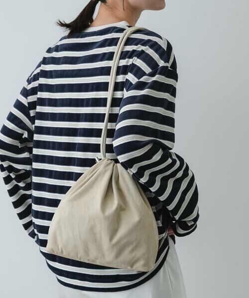 SENSE OF PLACE by URBAN RESEARCH / センスオブプレイス バイ アーバンリサーチ ハンドバッグ | マチツキキンチャクバッグ（ベージュ）